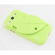 GALAXY S III リーフケース ネイチャーグリーン M-S-1510