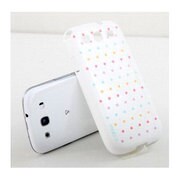 GALAXY S III カラーポップ コットンキャンディ ミルクホワイト M-S-2310
