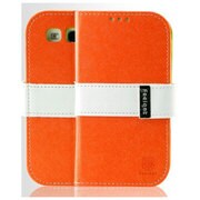 GALAXY S III ポイントダイアリー オレンジ×ホワイト M-S-F300