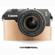 クラシックエディション ナチュラルブラウン(レンズキャップカバー付) キヤノンEOS-M用本革ハーフカメラケース