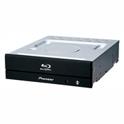 パイオニアBD-R 15倍速書込み BDXL対応 S-ATA接続 Blu-ray3D再生対応 BD/DVD/CDライター ラバーブラック BDR-S08J-KR
