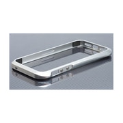 iPh5-D001S [iPhone SE/5s/5用メタルバンパー D001 シルバー]