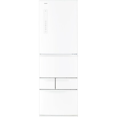 VEGETA(ベジータ) 5ドア冷蔵庫 426L・右開き シェルホワイト GR-F43G(WS)