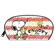 シェル型ペンケース SNOOPY ボーダー P-11336