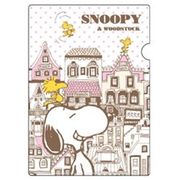 P-11379 [A4クリアフォルダ VintageSNOOPY WT]