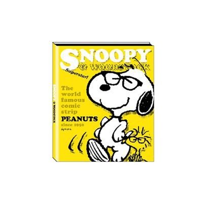 粘着式アルバム SNOOPY イエロー P-11355