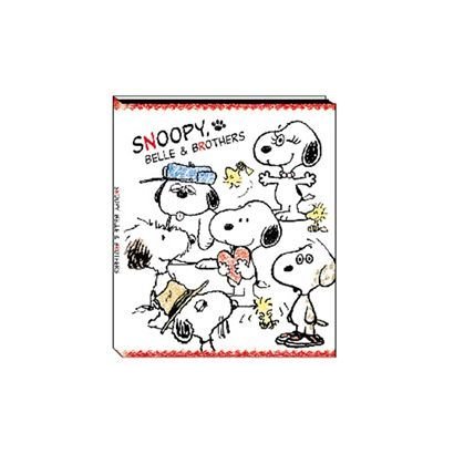 粘着式アルバム SNOOPY ベル&兄弟 P-11356
