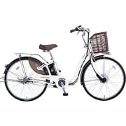 電動アシスト自転車 Lilly Assist(リリーアシスト) 26型 内装3段変速 ソリッドホワイト VLL633 OW29