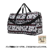 H0004 109 [マルシェピンク 折りたたみ大型ボストンバッグ]