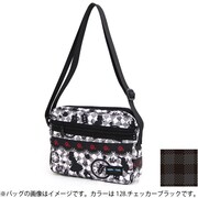 H0026 128 [スリムショルダー 横型 チェッカーブラック]