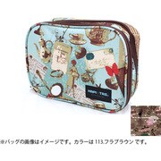 コスメポーチ フラブラウン H0030-113