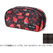 ラウンドポーチ(大型) チェッカーブラック H0031-128