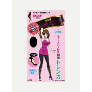 女の欲望×峰不二子 フットカバー付き細脚トレンカ ブラック M-L