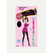 女の欲望×峰不二子 段階式着圧 細脚トレンカ ブラック M-L