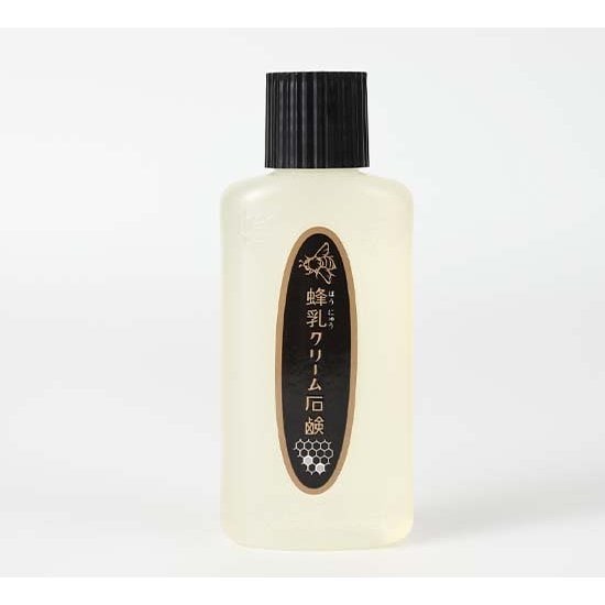 蜂乳クリーム石鹸 70ml [液体洗顔料 脂性肌用]