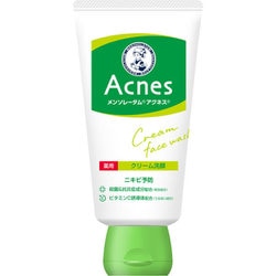 メンソレータムアクネス 薬用クリーム洗顔 130g [クリーム洗顔料 ビタミンC誘導体配合 しっとりうるおい洗顔 皮脂すっきりタイプ]