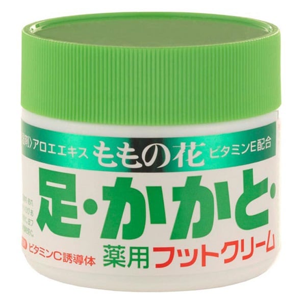 足・かかとクリーム ももの花薬用フットクリーム70g