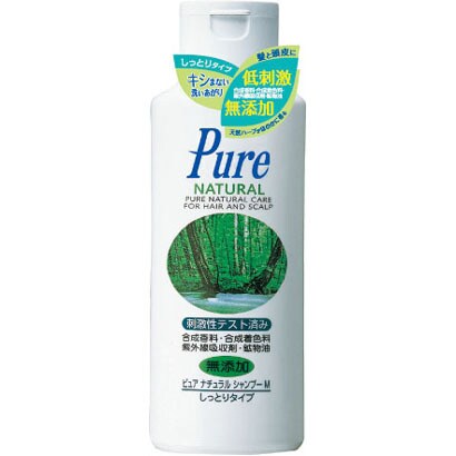 ピュアナチュラル シャンプーMしっとりタイプ300mL [低刺激性シャンプー]