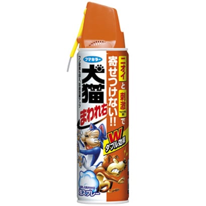 犬猫まわれ右スプレー350ml [イヌネコ忌避剤]