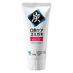 スミガキ 炭配合（清掃剤） 口臭予防 歯みがき フルーティクリアミントの香り 100g