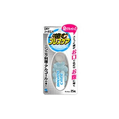 噛むブレスケアDRYソーダミント25粒