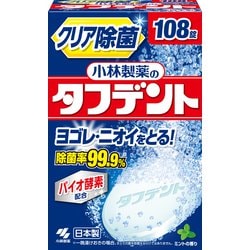 タフデント クリア除菌 入れ歯洗浄剤 ミントの香り 108錠