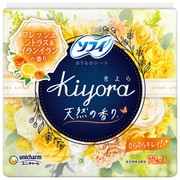 ソフィ Kiyora（きよら） フレッシュシトラス＆イランイランの香り 14cm 72枚入 [パンティライナー]