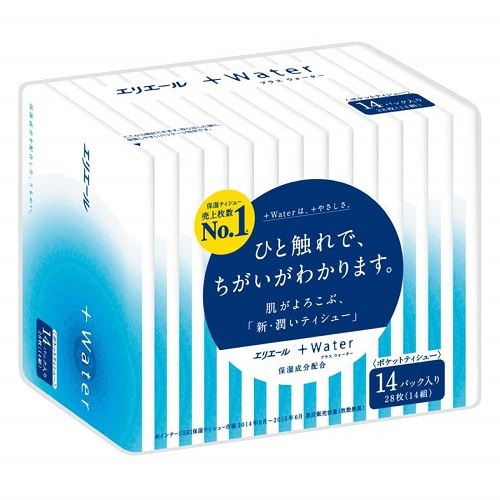 エリエール +Water(ポケット)14W14P [紙製品]