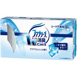 消臭芳香剤 車用 クルマ用 置き型ファブリーズ アクアスカッシュの香り 本体 130g