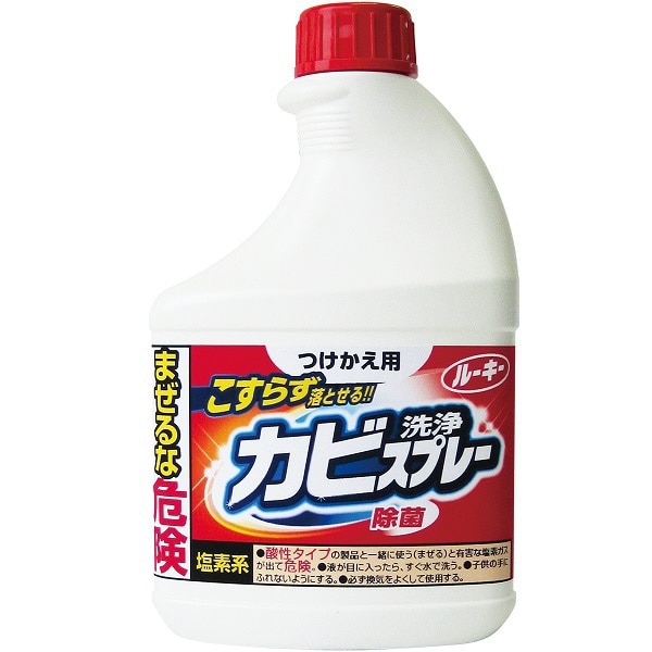 カビ洗浄剤スプレー付替用400ml [お風呂洗剤]