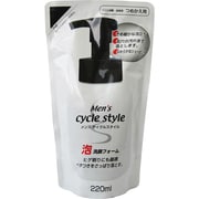 サイクルスタイルメンズ泡洗顔フォーム詰替用220ml [洗顔]