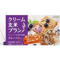 ヨドバシ Com アサヒグループ食品 Asahi バランスアップ バランスアップ クリーム玄米ブラン ブルーベリー 2枚 2袋 栄養機能食品 通販 全品無料配達