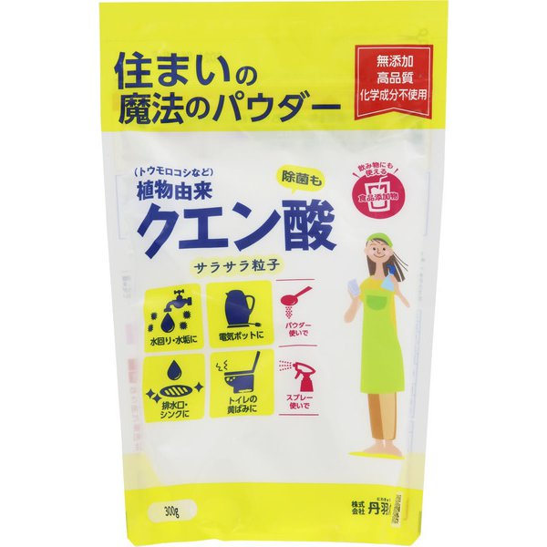 住まいの魔法のパウダー クエン酸 300g [キッチン用洗剤]