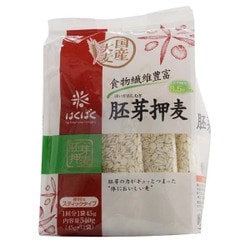 はくばく 胚芽 押麦 スタン [540g(45gＸ12袋）入り]