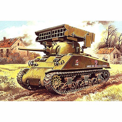 1/72 UU72223 M4A2シャーマンT40ロケットランチャー装備
