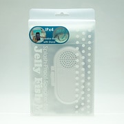 アンプ内蔵 スマートフォン防滴スピーカー クリアー Jelly Fish M(CL)