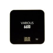 スマホ&iPhone&各種対応大容量マルチバッテリー ブラック PVB-6600BK