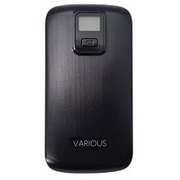 スマホ直結ケーブル一体型大容量マルチバッテリー ブラック PVB-4400BK