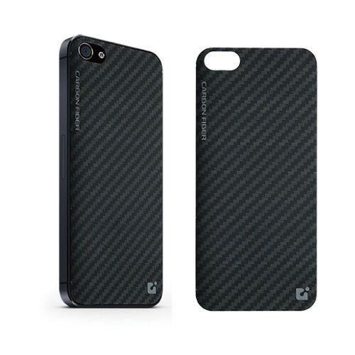 P5BS-BK [カーボンケブラーファイバー素材 iPhone 5用]