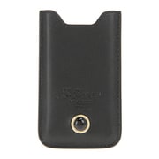 34857CALF [ソティリオ・ブルガリ ソフトカーフレザ-iPhoneケース ブラック]