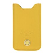 34858CALF [ソティリオ・ブルガリ ソフトカーフレザ-iPhoneケース イエロー]