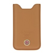34860CALF [ソティリオ・ブルガリ ソフトカーフレザ-iPhoneケース ライトブラウン]