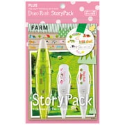 限定 デコレーションテープ デコラッシュ 幅6mm/長さ6m テープ柄：ファーム DC-ST-3
