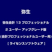 弥生会計 13 プロフェッショナル 2ユーザー アップグレード版(会計プロフェッショナルユーザー用) [ライセンスソフトウェア]