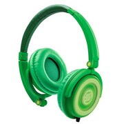 ボリュームコントローラー付きヘッドホン リーフグリーン RHP-5 LEAF GREEN