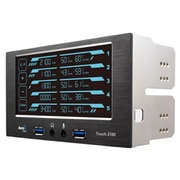 Aerocool Touch 2100 タッチパネル式 5チャンネルファンコントローラー EN51965