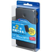 モバイルバッテリー 4000mAh ブラック MB4000VZ1