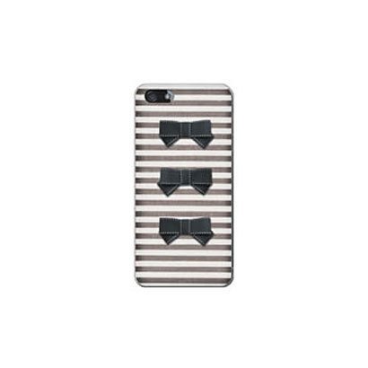 HI5-13 [デコレウェアiPhone SE/5s/5用 3連リボンBK]