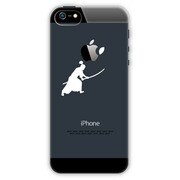 iPhone5クリアカバー サムライ/WH [iPhone 5用]