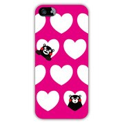iPhone5カバー ハートのくまモンだモン! [iPhone SE/5s/5用]